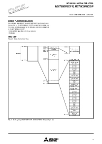 浏览型号M37905F8CSP的Datasheet PDF文件第9页