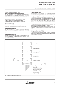浏览型号M38507F8FP的Datasheet PDF文件第7页