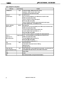 浏览型号UPD23C64340F9-BC3的Datasheet PDF文件第4页