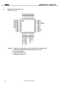 浏览型号UPD78F9177YGB-8ES的Datasheet PDF文件第8页