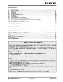 浏览型号PIC16F946I/PT301的Datasheet PDF文件第5页