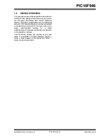 浏览型号PIC16F946I/PT301的Datasheet PDF文件第7页