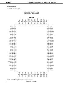 浏览型号UPD4482361GF-A75的Datasheet PDF文件第4页