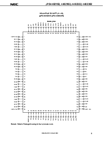 浏览型号UPD4482162GF-A60Y的Datasheet PDF文件第5页
