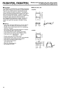 浏览型号FA3641N的Datasheet PDF文件第1页