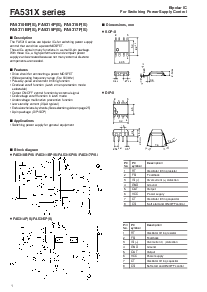 浏览型号FA5316P的Datasheet PDF文件第1页