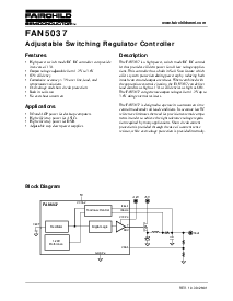 浏览型号FAN5037的Datasheet PDF文件第1页