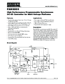 浏览型号FAN5059的Datasheet PDF文件第1页