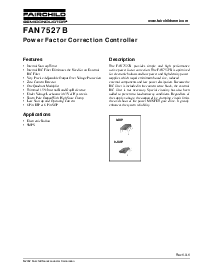 浏览型号FAN7527的Datasheet PDF文件第1页