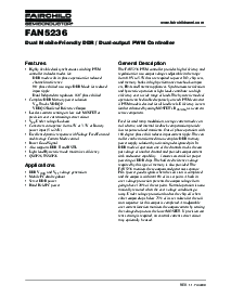 浏览型号FAN5236QSC的Datasheet PDF文件第1页