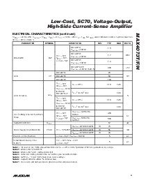 浏览型号MAX4073FAXK-T的Datasheet PDF文件第3页