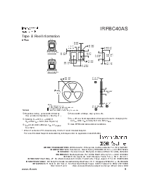 浏览型号IRFBC40AS的Datasheet PDF文件第9页