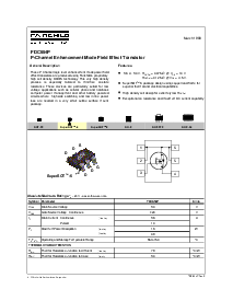 浏览型号FDC654P的Datasheet PDF文件第1页