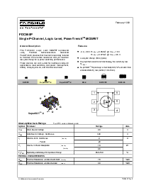 浏览型号FDC658P的Datasheet PDF文件第1页