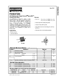 浏览型号FDD6670AS的Datasheet PDF文件第1页