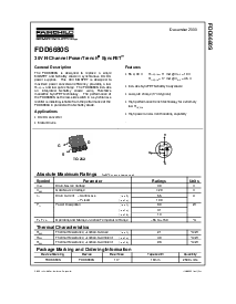 浏览型号FDD6680S的Datasheet PDF文件第1页