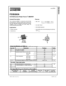 浏览型号FDD6690A的Datasheet PDF文件第1页