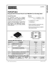 浏览型号FDFS2P106A的Datasheet PDF文件第1页