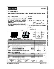 浏览型号FDFMA2P853的Datasheet PDF文件第1页