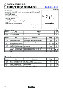 浏览型号FDS100BA60的Datasheet PDF文件第1页