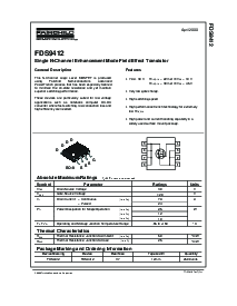 浏览型号FDS9412的Datasheet PDF文件第1页