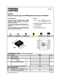 浏览型号FDS4410的Datasheet PDF文件第1页