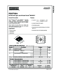 浏览型号FDS7760A的Datasheet PDF文件第1页