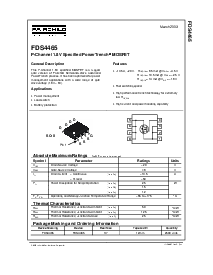 浏览型号FDS4465的Datasheet PDF文件第1页