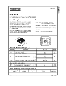 浏览型号FDS6679的Datasheet PDF文件第1页