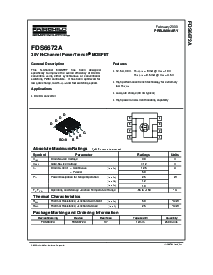 浏览型号FDS6672A的Datasheet PDF文件第1页