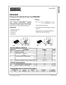 浏览型号FDT434P的Datasheet PDF文件第1页