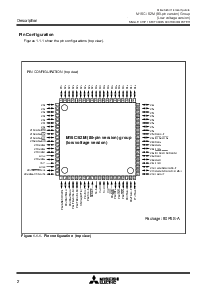 浏览型号M30621FGMGP的Datasheet PDF文件第2页