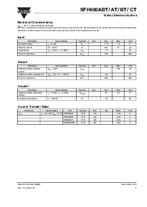 浏览型号SFH690AT的Datasheet PDF文件第3页