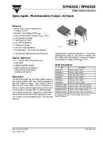 浏览型号SFH620A-3的Datasheet PDF文件第1页