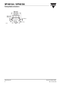 浏览型号SFH615A-4X006的Datasheet PDF文件第8页