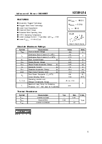 浏览型号SFH9154的Datasheet PDF文件第1页