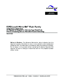 浏览型号S29GL032A90TFIR40的Datasheet PDF文件第1页