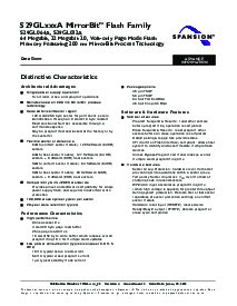 浏览型号S29GL032A10TFIR13的Datasheet PDF文件第3页
