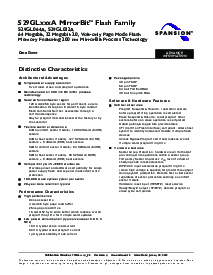 浏览型号S29GL032A11TFIR32的Datasheet PDF文件第3页