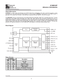 浏览型号ICS952607YFLF-T的Datasheet PDF文件第3页