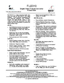 浏览型号FLI2310的Datasheet PDF文件第1页