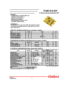 浏览型号FLM5359-45F的Datasheet PDF文件第1页