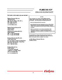 浏览型号FLM8596-15F的Datasheet PDF文件第5页