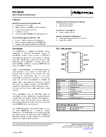 浏览型号FM25040的Datasheet PDF文件第1页