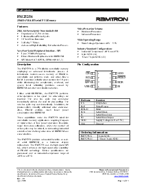 浏览型号FM25256的Datasheet PDF文件第1页