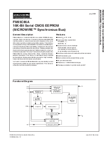 浏览型号FM93C86的Datasheet PDF文件第1页