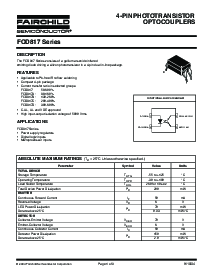 浏览型号FOD817C的Datasheet PDF文件第1页