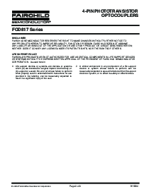 浏览型号FOD817C的Datasheet PDF文件第9页