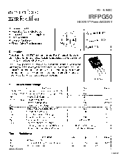 浏览型号IRFPG50的Datasheet PDF文件第1页