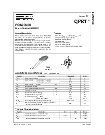 浏览型号FQA90N08的Datasheet PDF文件第1页